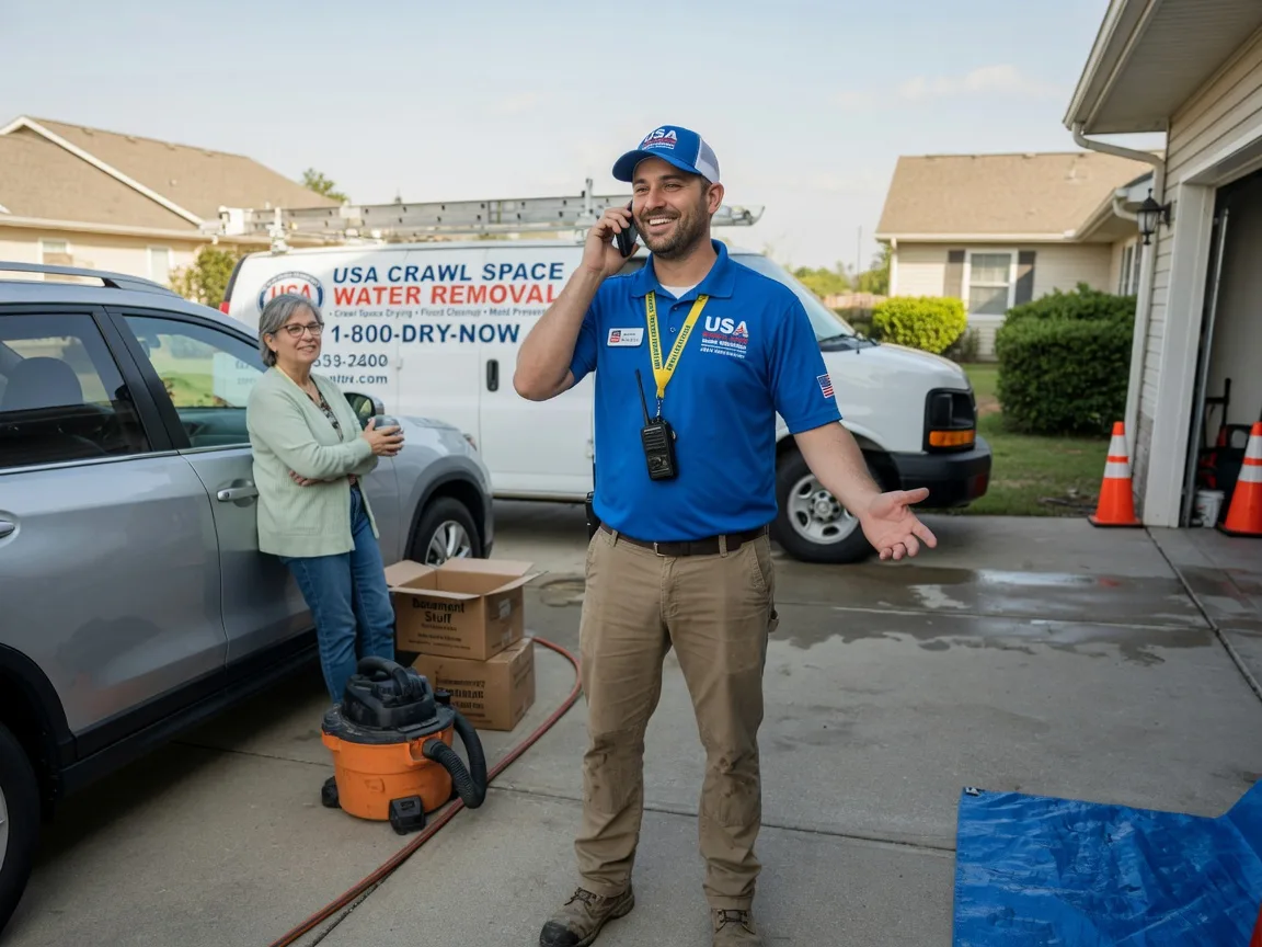 Crawl Space Water Removal Sallisaw, OK FAQs